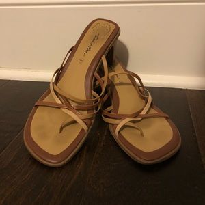 Vintage slip on heels